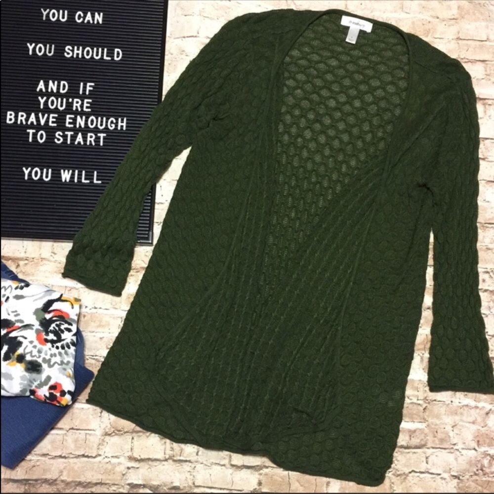 Dress Barn Longline Open Cardigan - Picture 2 of 8